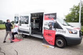 The Shoe Shine Guys: Mobile Shoe Shine Stand